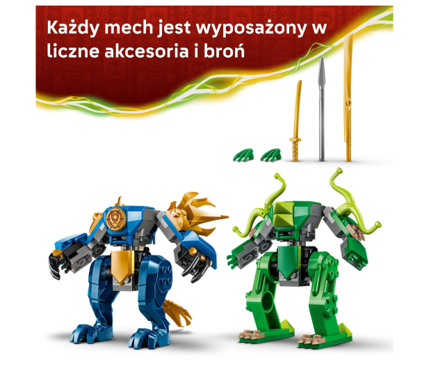 LEGO NINJAGO 71853 Bitwa w smoczym mechu Jaya - 1489558 - zdjęcie 9